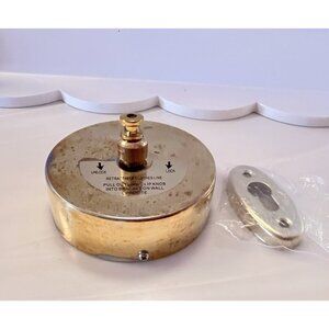 Retractable Indoor/Outdoor Clothesline Dryer Gold Brass SS Household Laundry